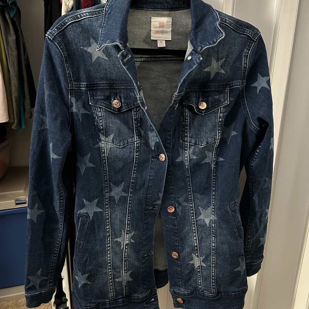 LuLaRoe Star Jaxon Denim Jacket